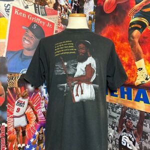 Vintage 90s Moses Christian Religious Single Stitch Jesus Tee Sz XL